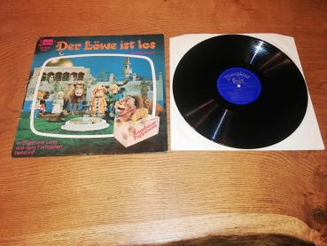 Der Löwe ist los Augsburger Puppenkiste 1971 Disneyland DQ 9410 Deutsche Pressung VG/VG